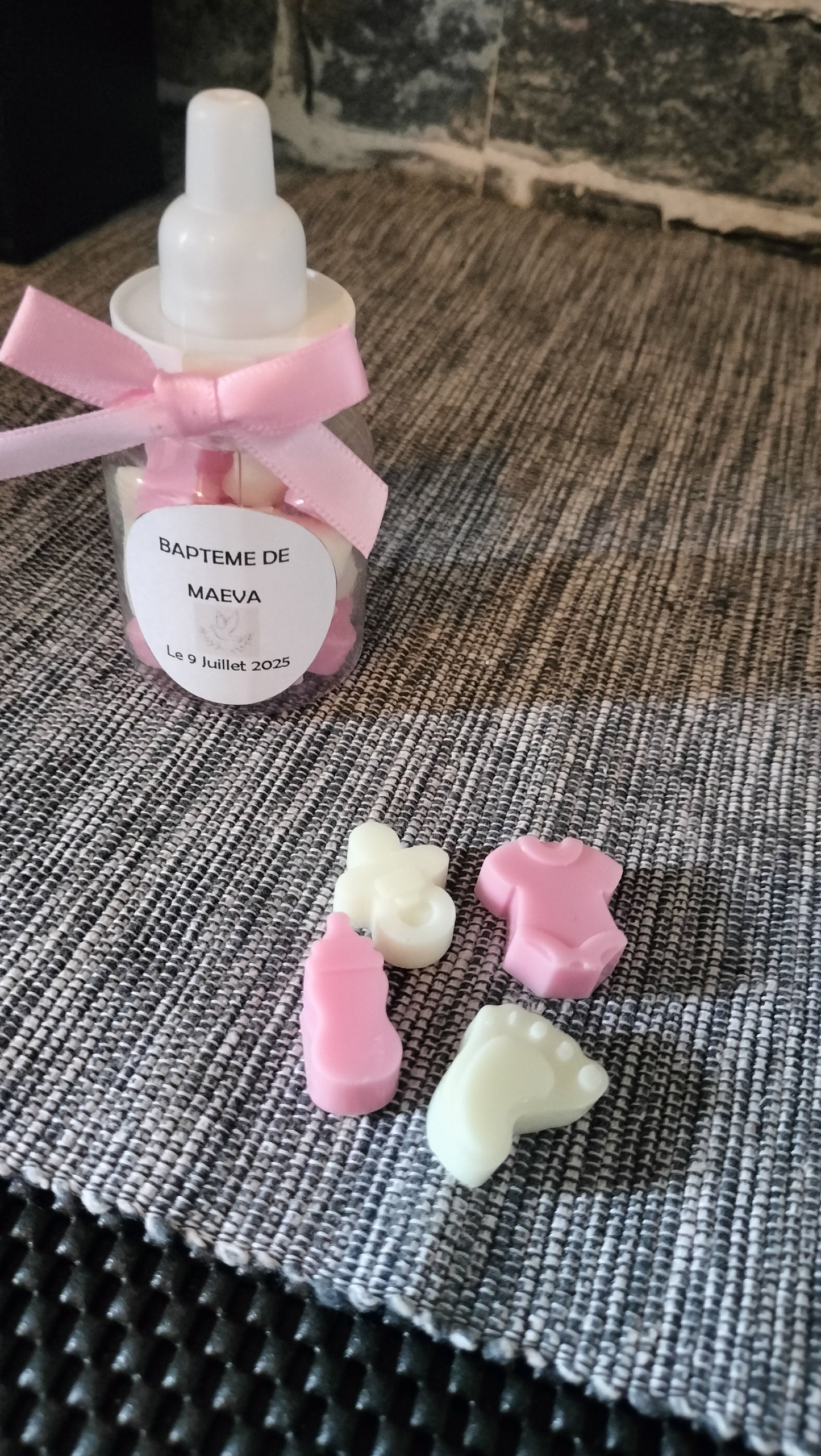 Biberon Baptême fille