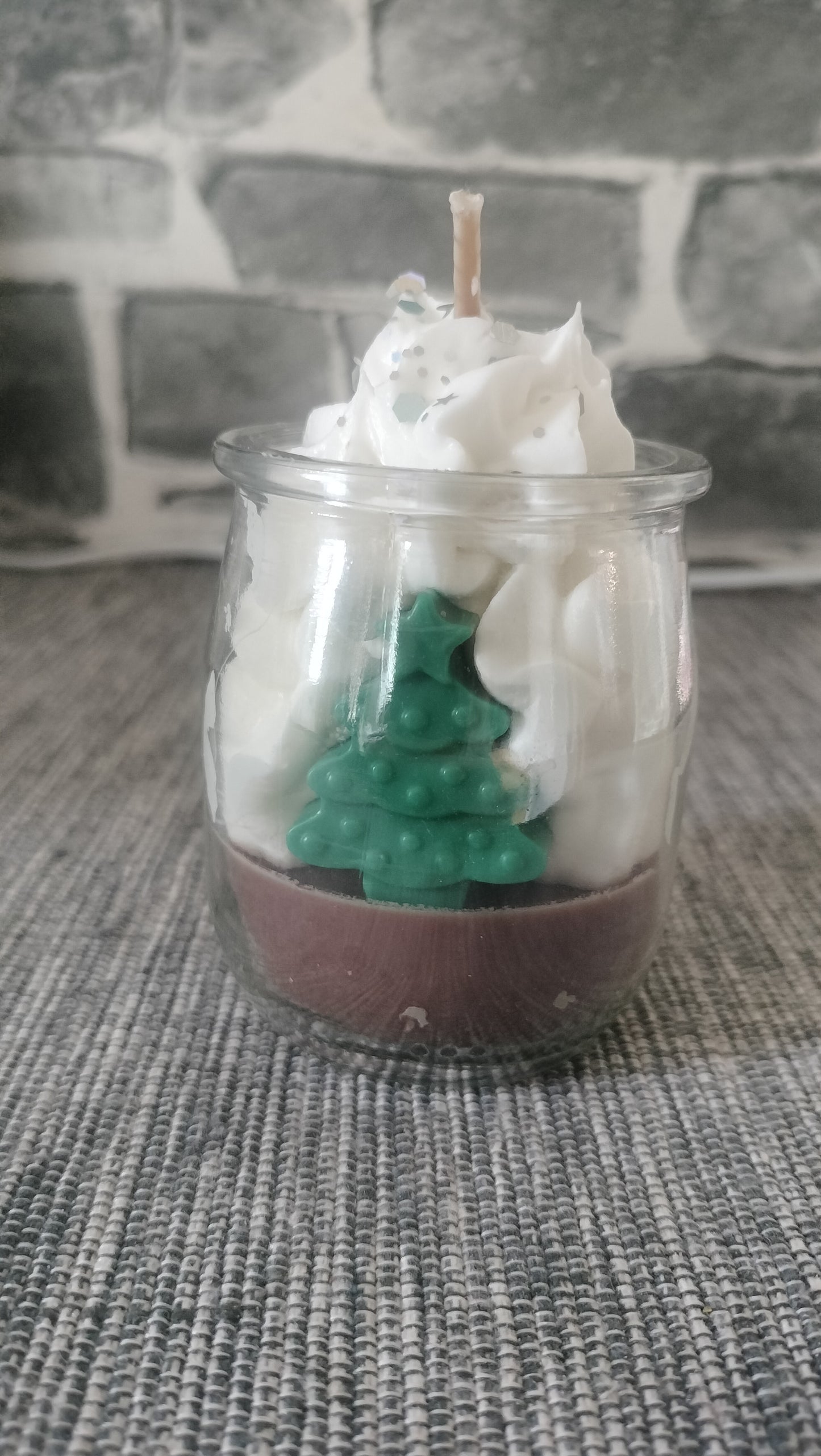 Bougie chantilly Noël