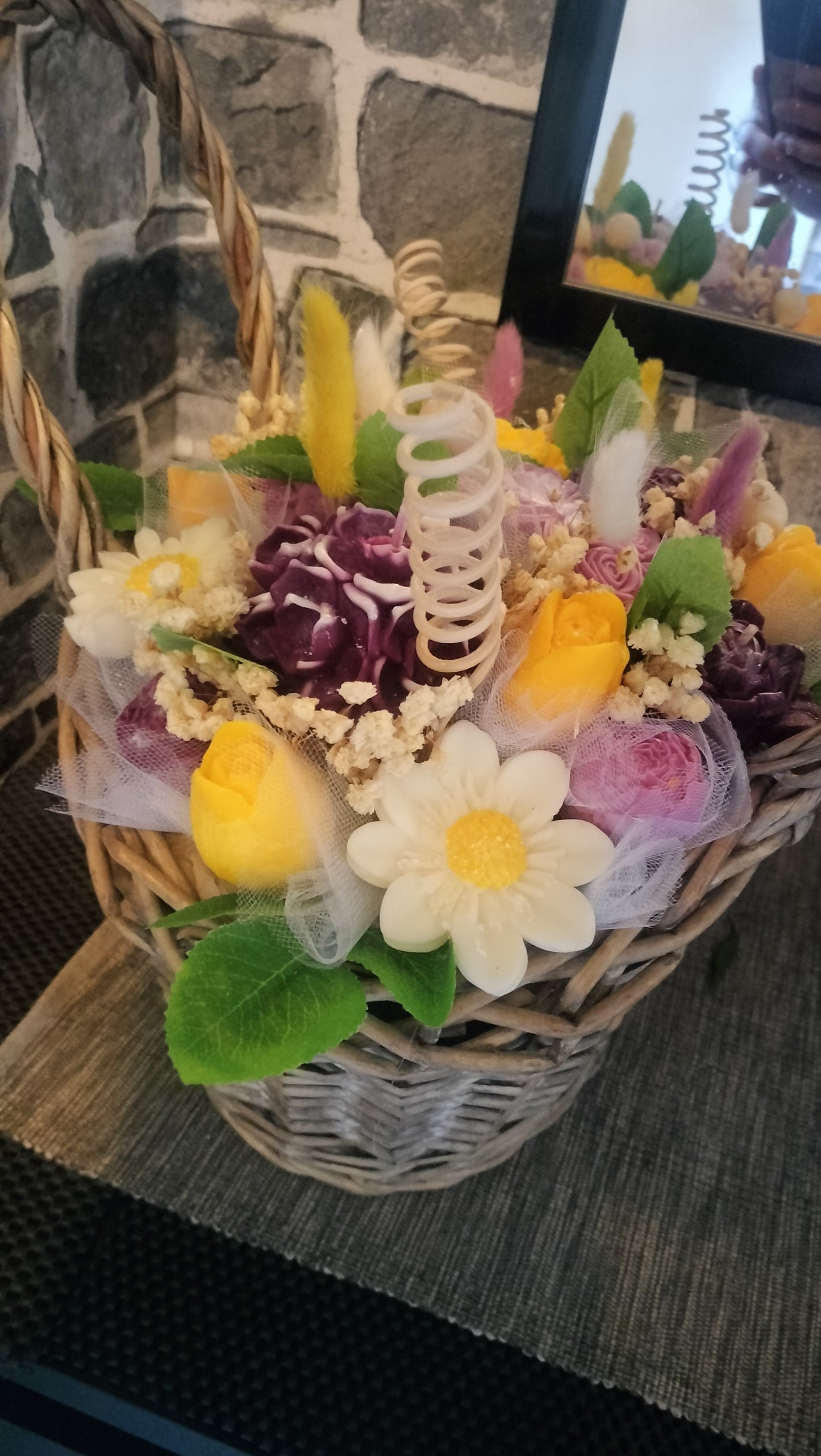 Panier mûre myrtille