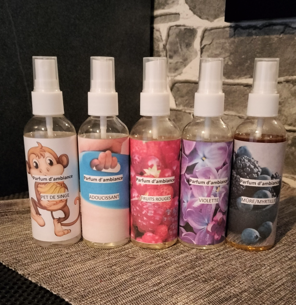 Spray d'ambiance parfumé