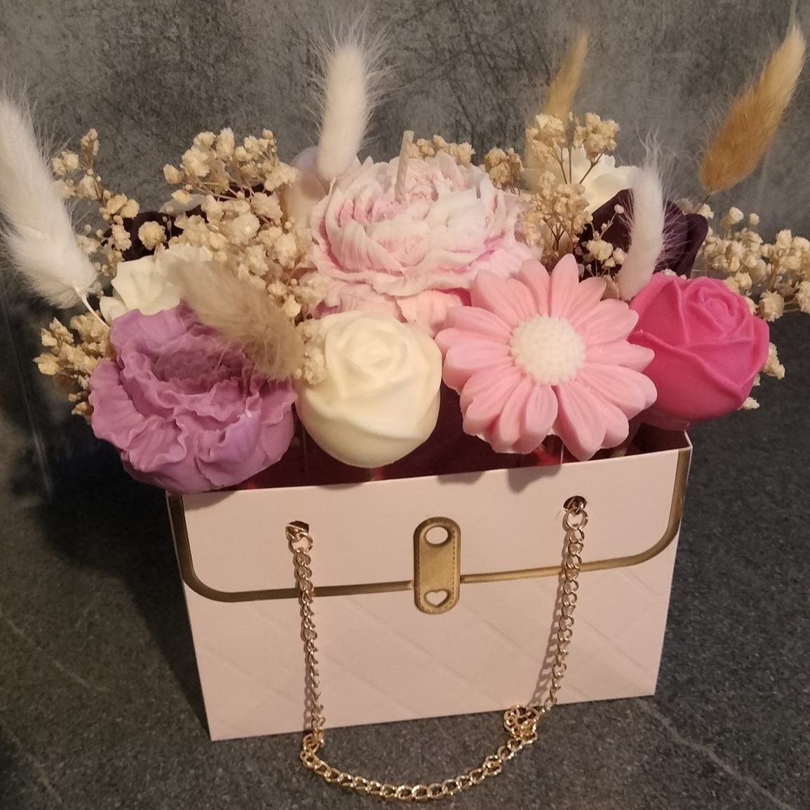 Bouquet parfumé sac à main