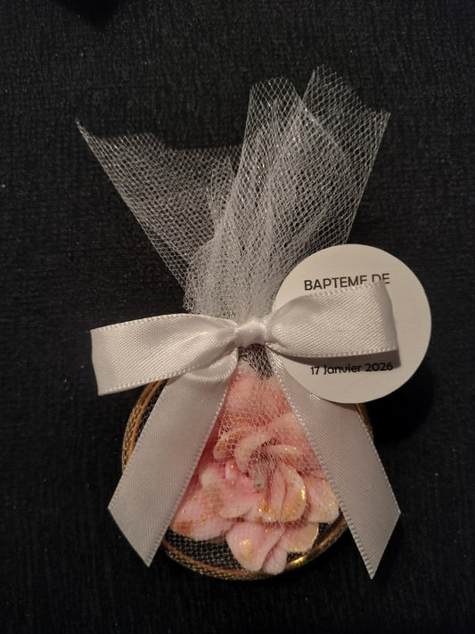 Bougie fleurs parfumées