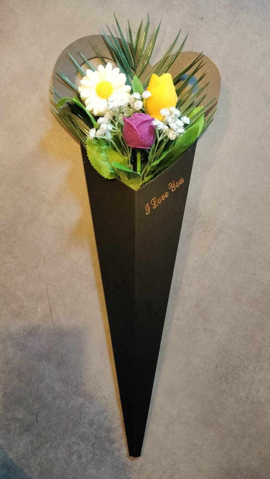Bouquet cœur Violette