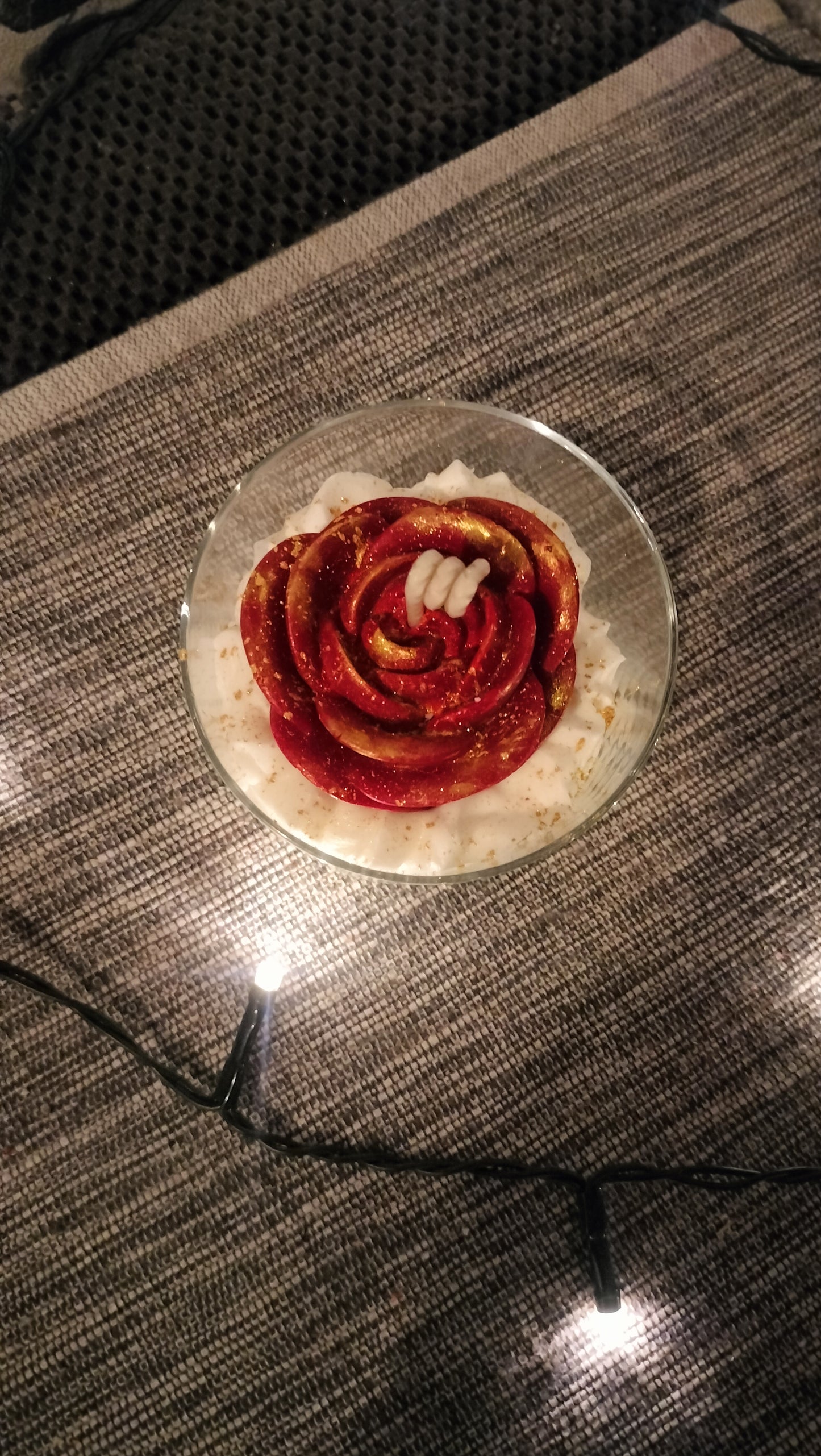 Bougie fruits rouges