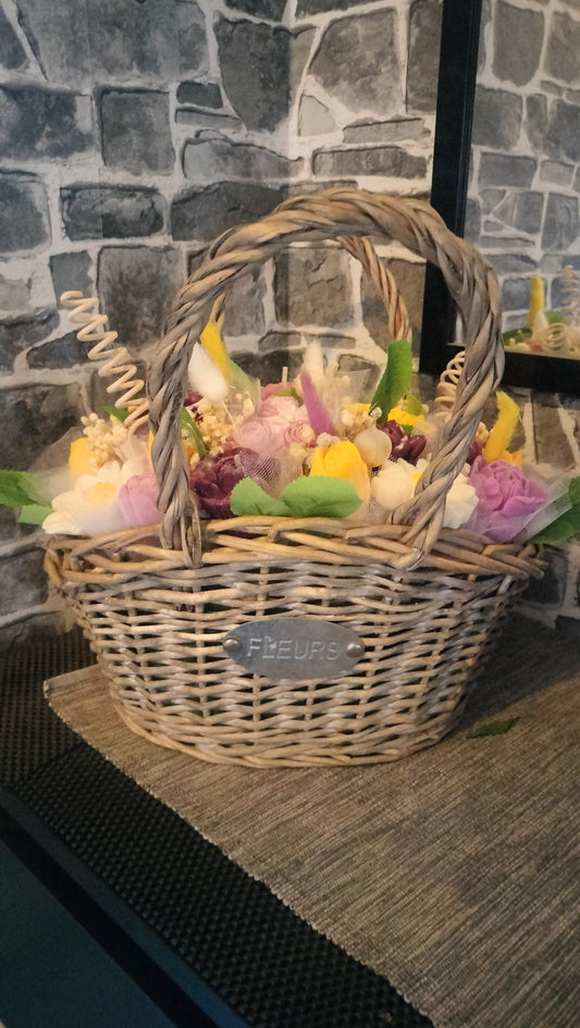Panier mûre myrtille