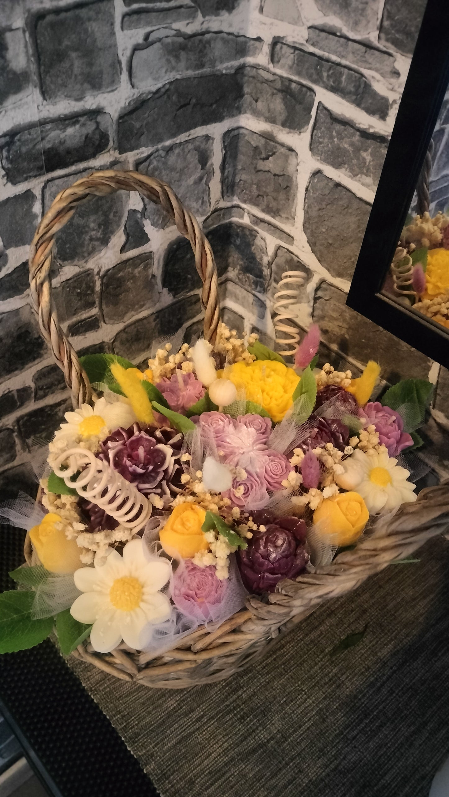 Panier mûre myrtille