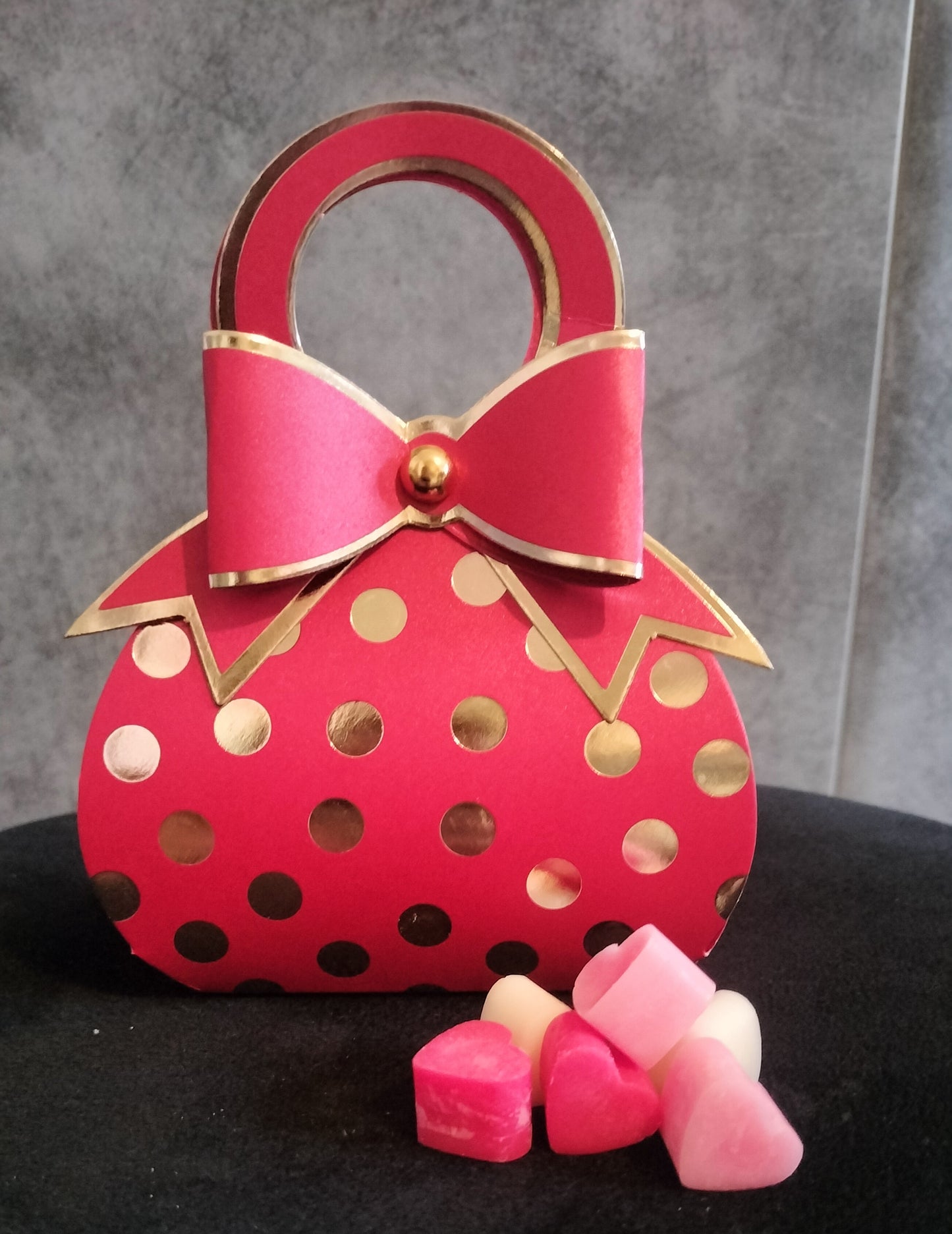 Coffret fondants parfumés rouge