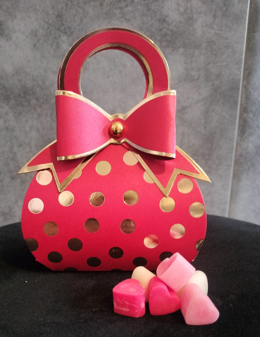 Coffret fondants parfumés rouge
