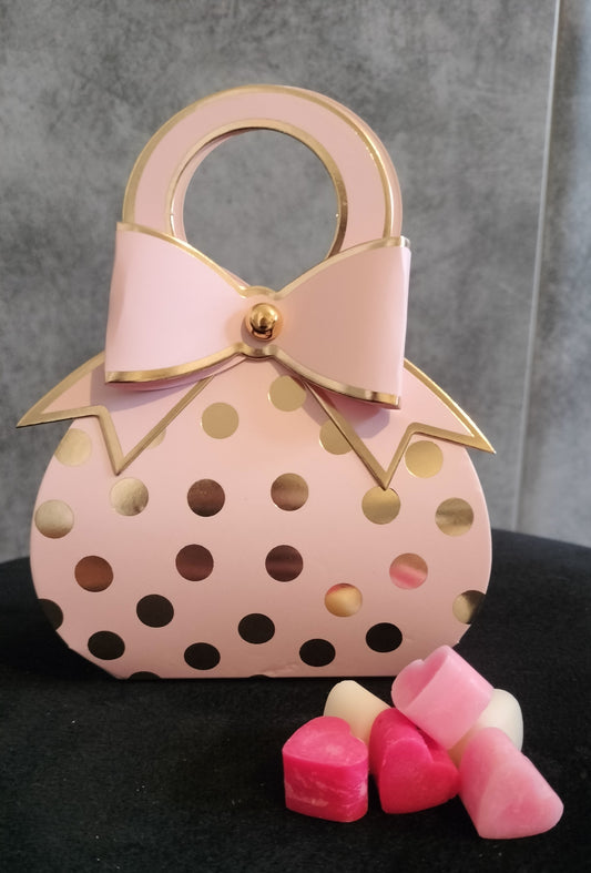 Coffret fondants parfumés rose