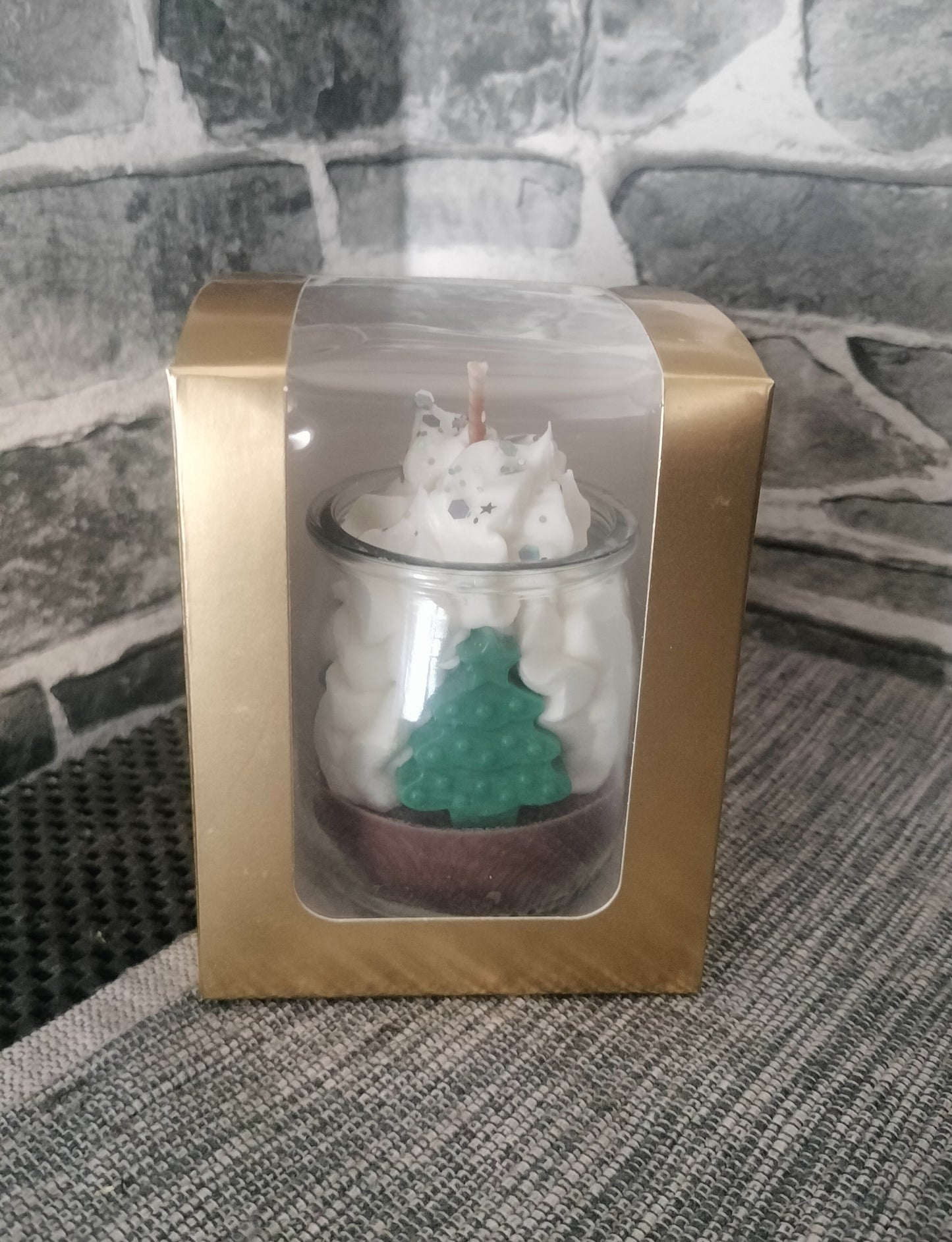 Bougie chantilly Noël