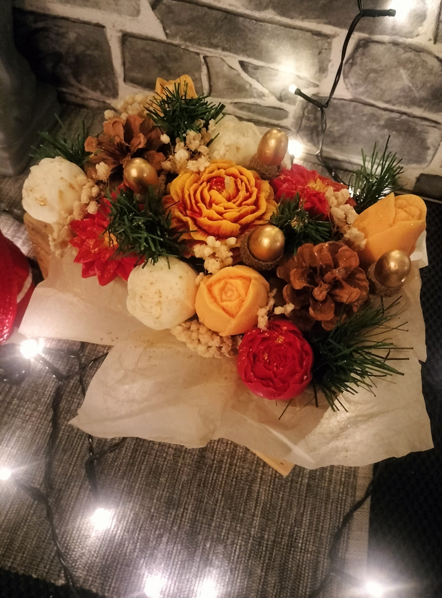 Bouquet Noël Madeleine gourmande