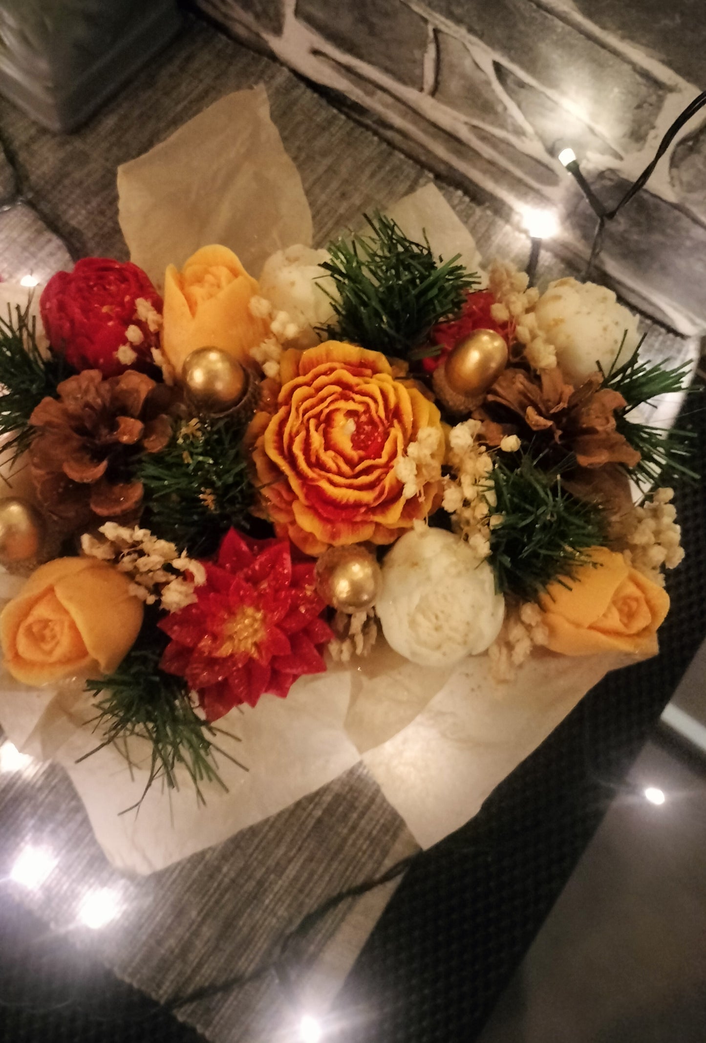 Bouquet Noël Madeleine gourmande