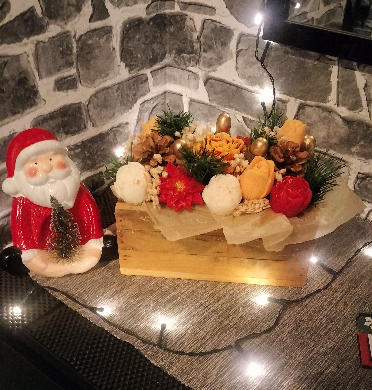 Bouquet Noël Madeleine gourmande