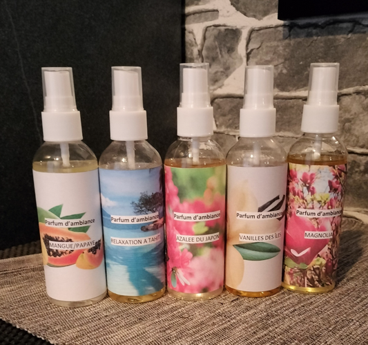 Spray d'ambiance parfumé