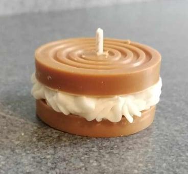 Bougie macaron - Délices Parfumés