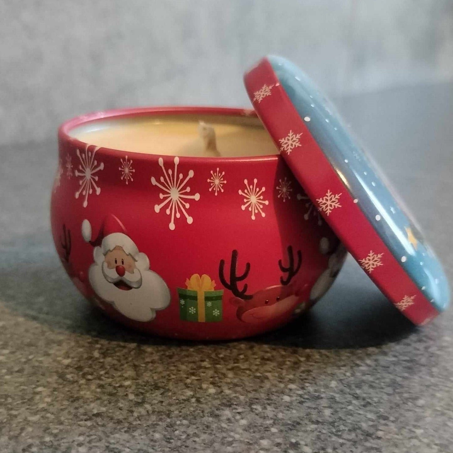 Bougie simple Noël - Délices Parfumés