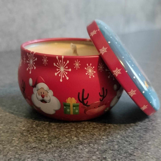 Bougie simple Noël - Délices Parfumés