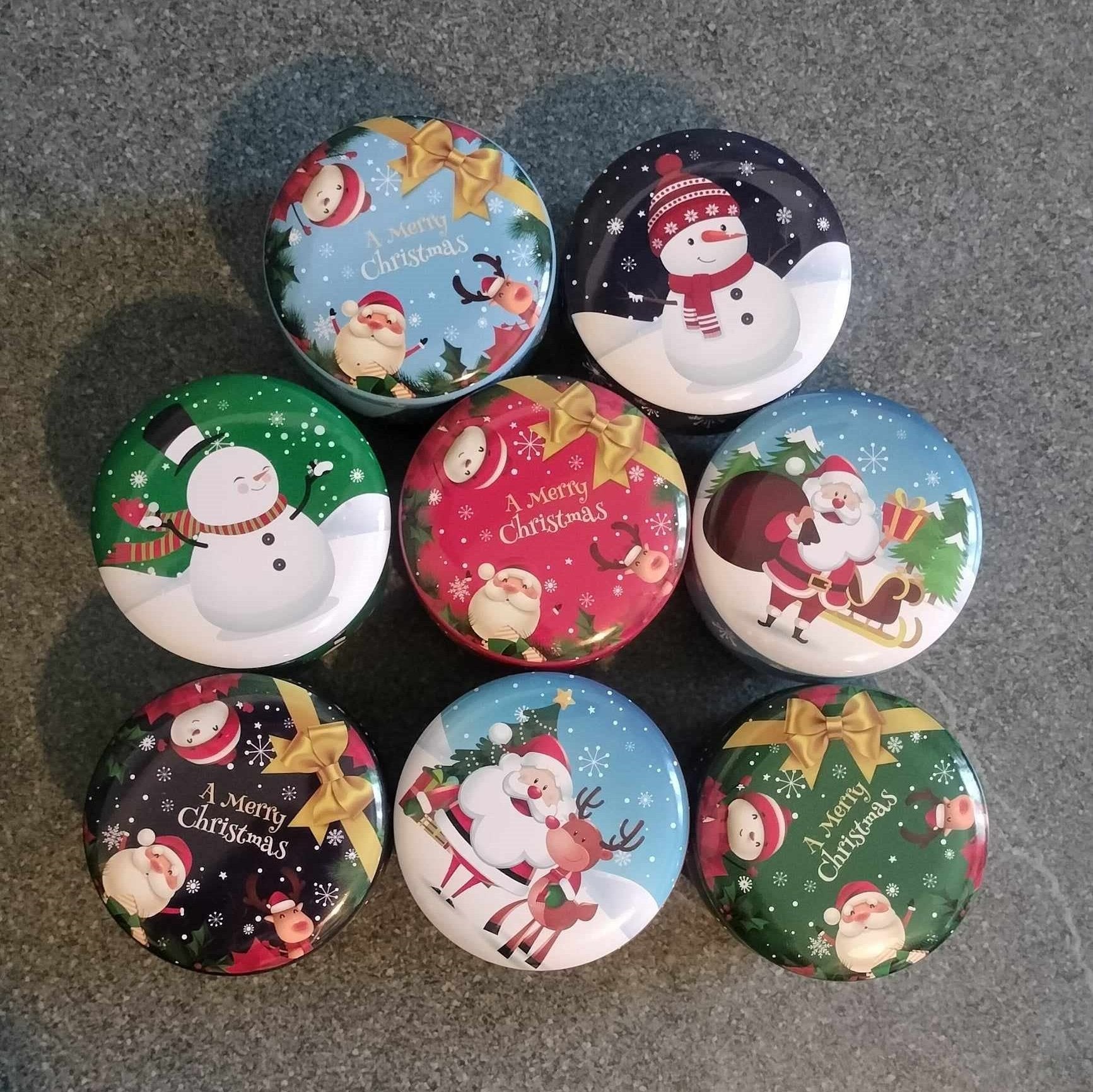 Bougie simple Noël - Délices Parfumés