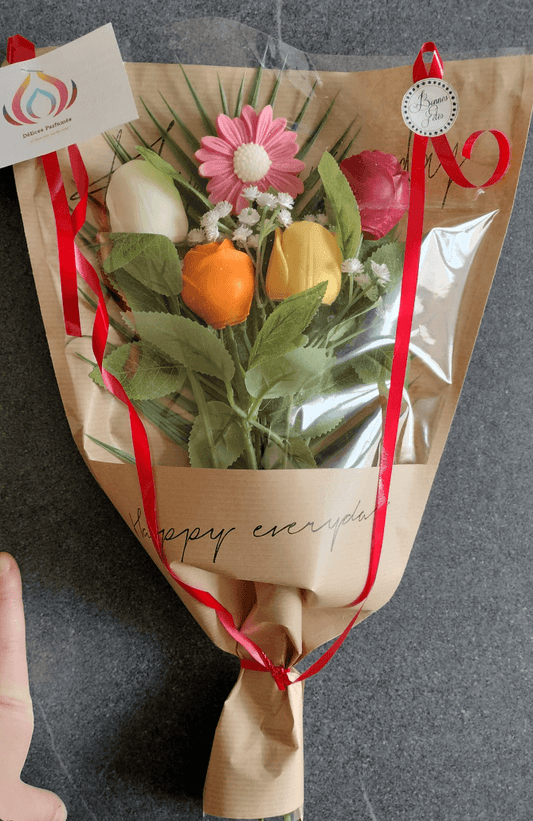 Bouquet de fleurs - Délices Parfumés
